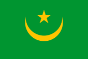 Le drapeau de la Mauritanie