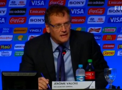 secrétaire général de la FIFA, Jérôme Valcke