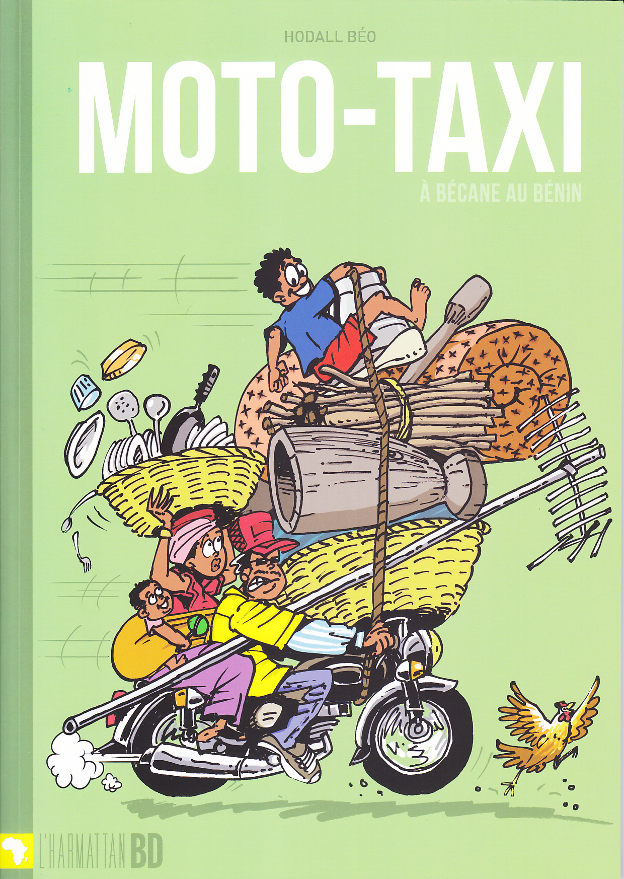 Moto-Taxi - a becane au Bénin